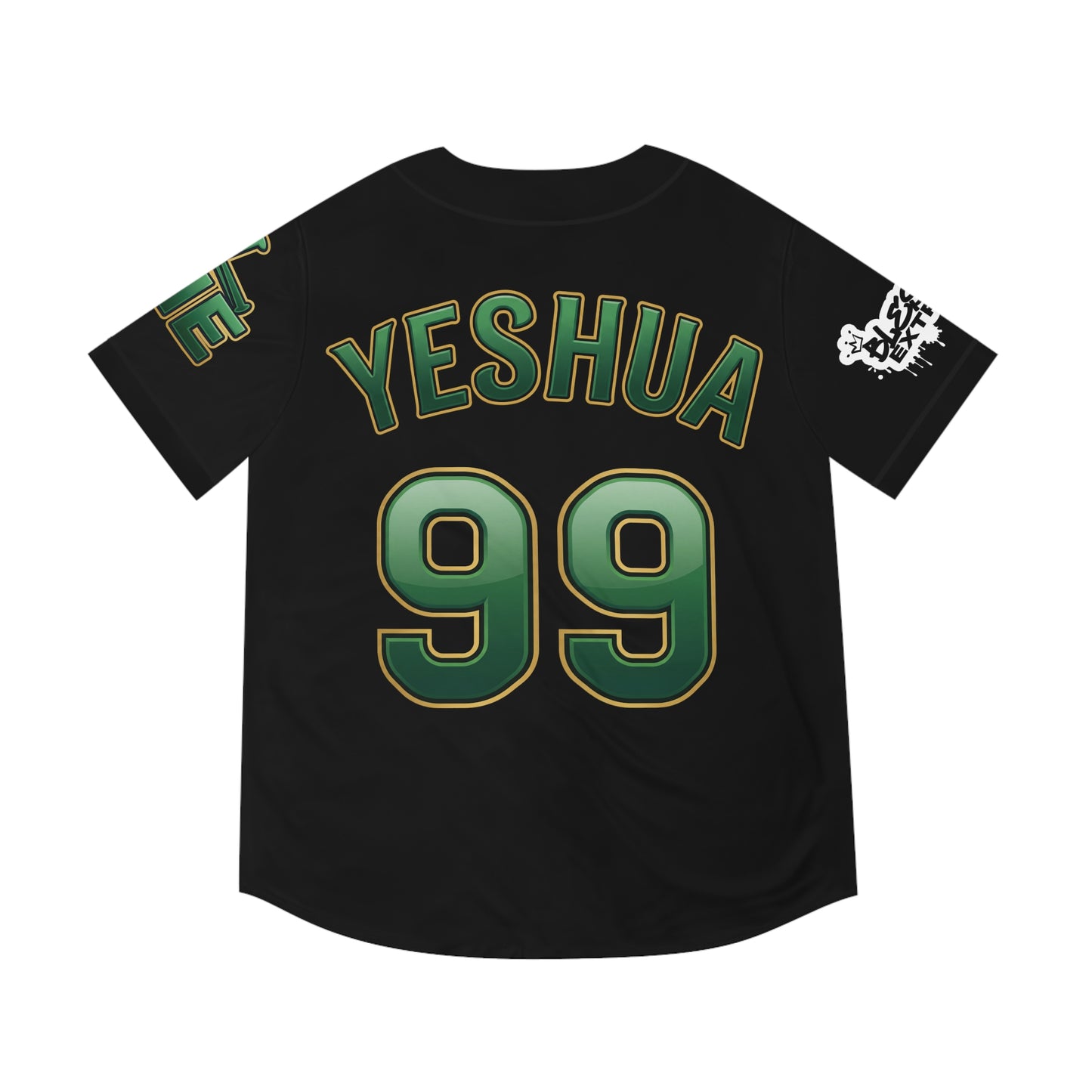 Blessed Extreme “YESHUA 99” Faith Baseball Jersey (AOP)