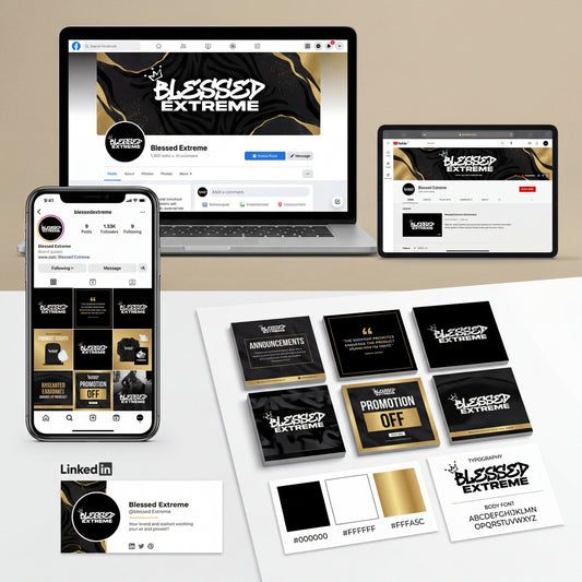 Blessed Extreme Digital Brand Kit