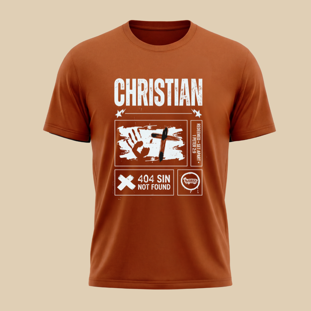 404 SIN NOT FOUND – Redeemed Tee