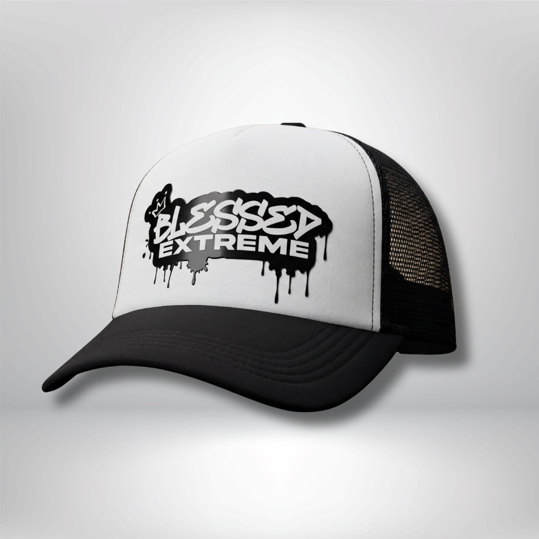 Blessed Extreme Drip Logo Trucker Hat