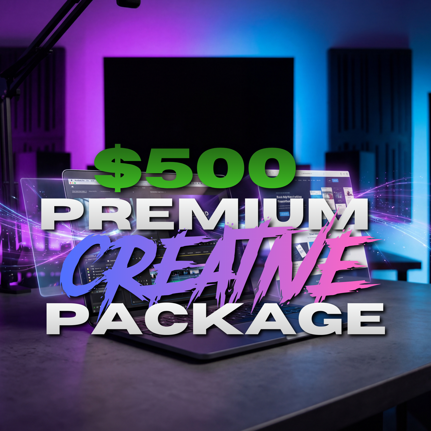 Fund the Feature — $500 Premium Creative Package