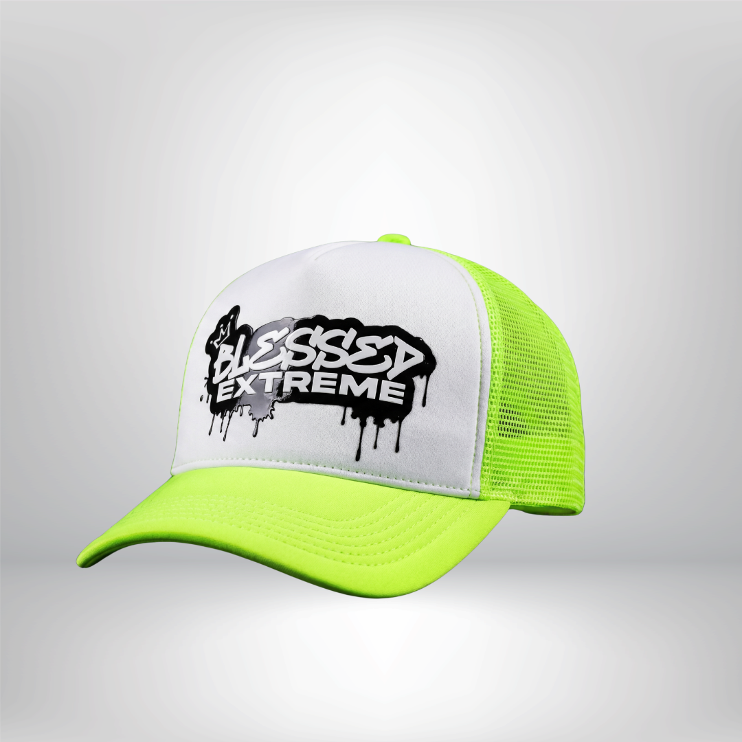 Blessed Extreme Drip Logo Trucker Hat