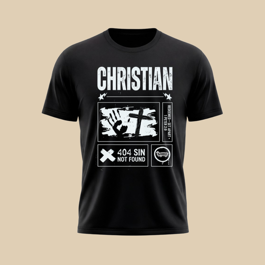 404 SIN NOT FOUND – Redeemed Tee