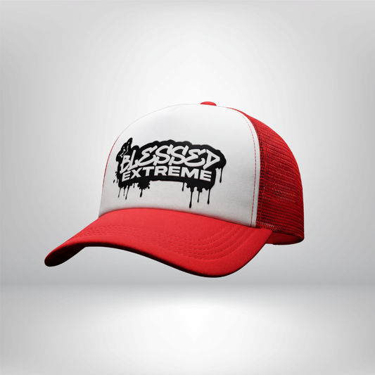 Blessed Extreme Drip Logo Trucker Hat