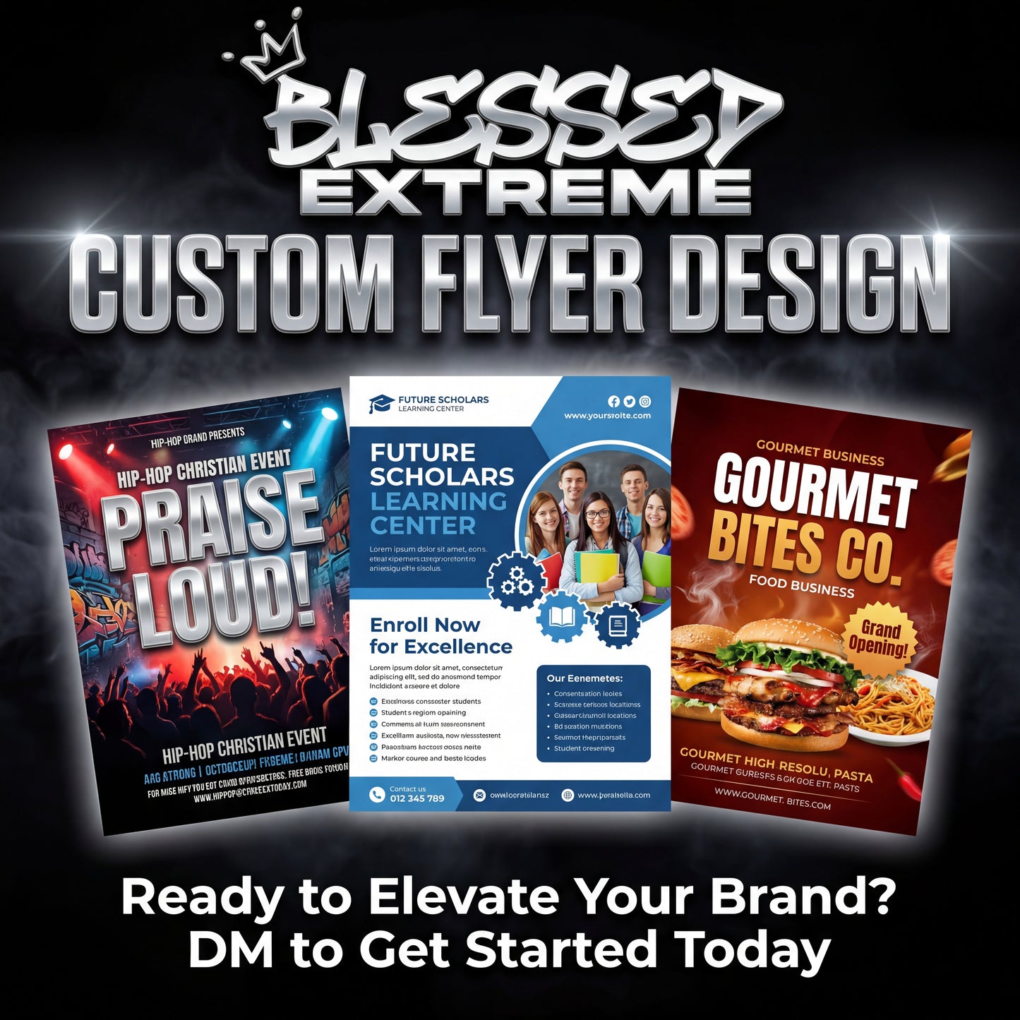 Custom Business Flyer Design – Starting at $10