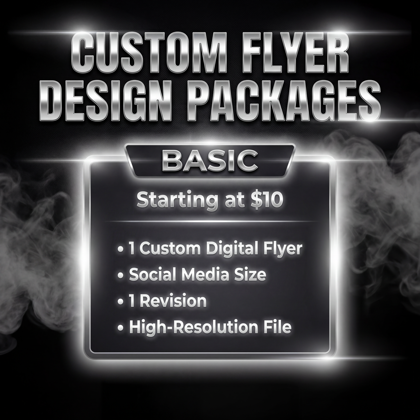 Custom Business Flyer Design – Starting at $10
