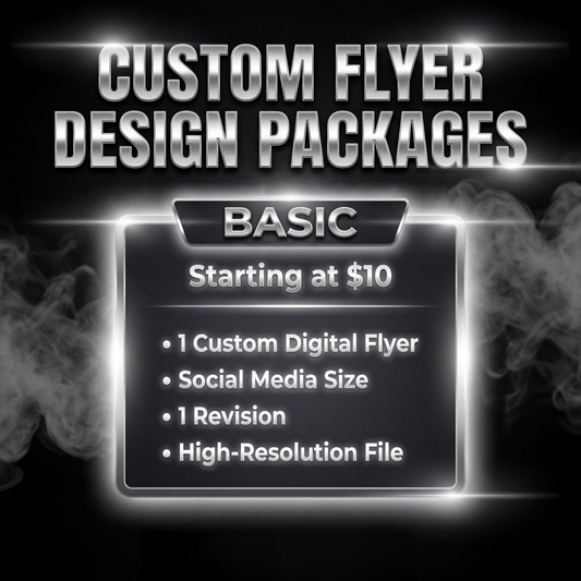 Custom Business Flyer Design – Starting at $10